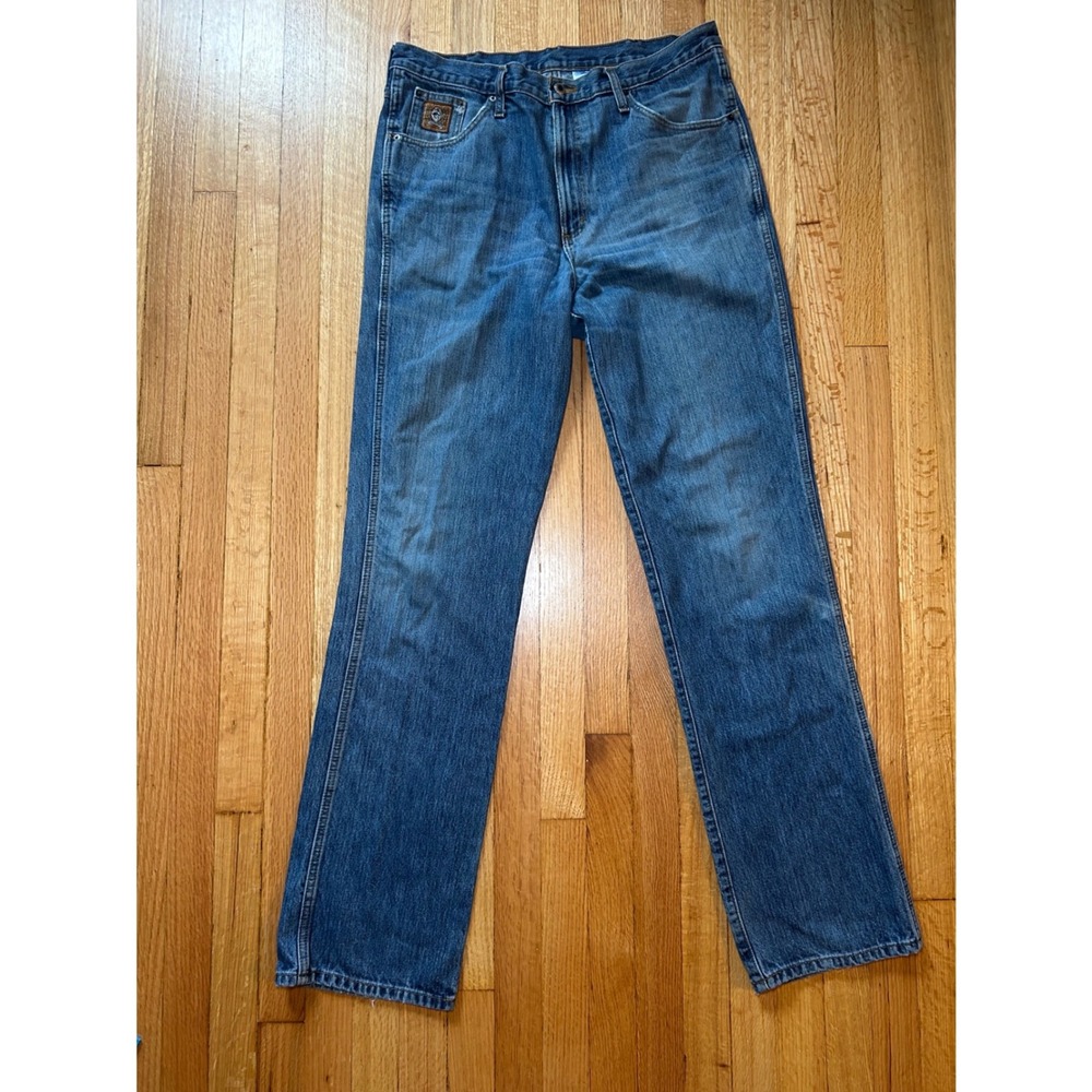 Cinch Mens Medium Wash Straight Leg Western Jeans 36x38 MB80532002